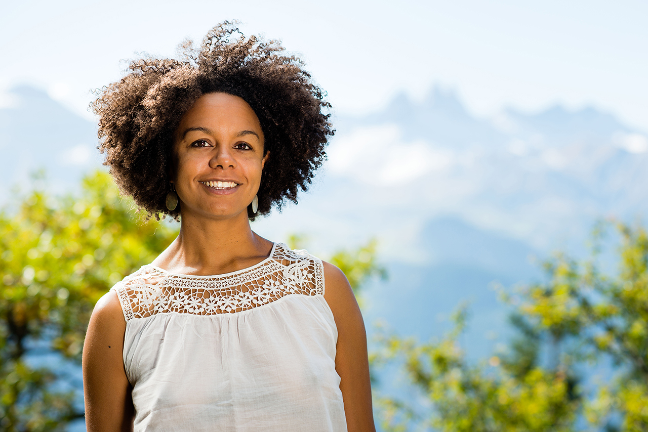 portrait Marie Rode photo Portrait Aiguilles d'Arve