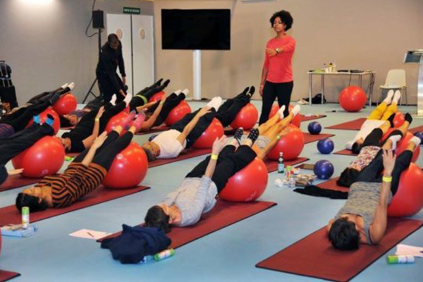 Présentation de la méthode Pilates salon Rééduca Paris sept 2016